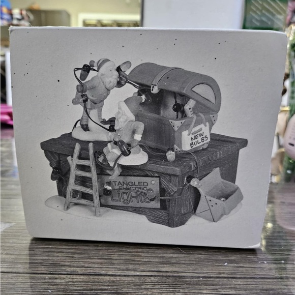 SOLD - Department 56 Untangle The Christmas Lights - Picture 2 of 8